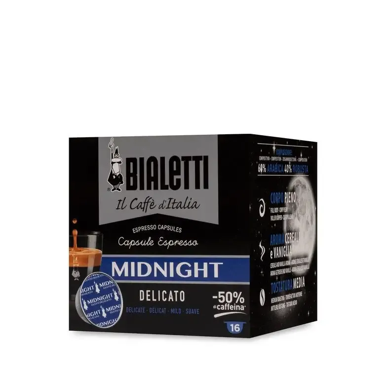 Più Venduto Bialetti Midnight Capsule caffè 16 pz