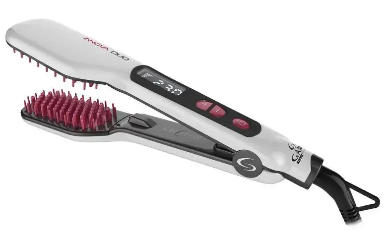 GA.MA Innova Duo Spazzola lisciante Caldo Nero, Magenta, Bianco 63 W 1,7 m Subito Disponibile