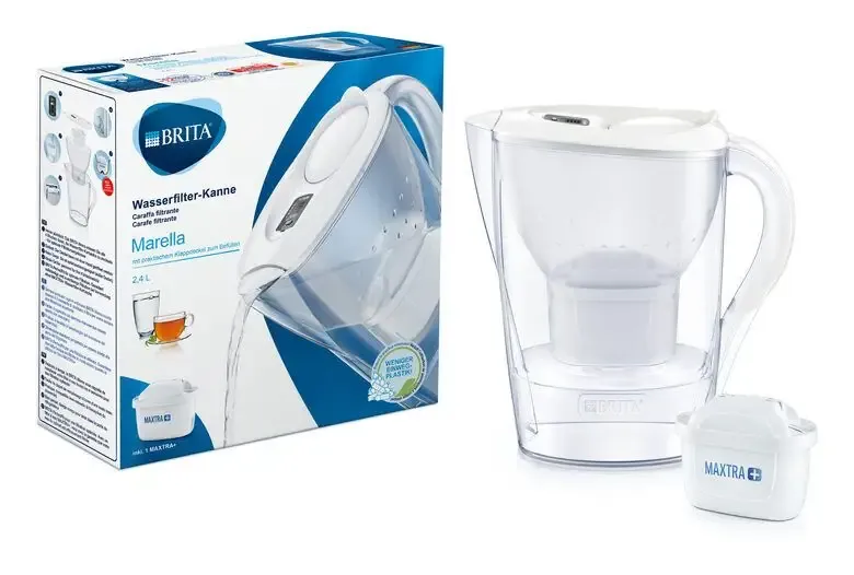 Brita Caraffa filtrante per acqua Marella da 2,4l - 1 filtro MAXTRA+ incluso Super Prezzo