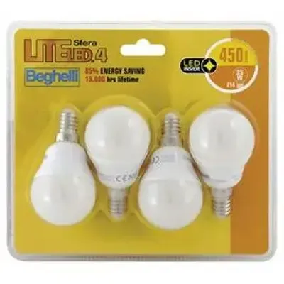 Beghelli 56824BL Lampadina a risparmio energetico 5 W E14 Offerta Lampo