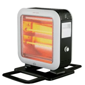 DCG Eltronic SA9889 stufetta elettrica Interno Nero, Bianco 1600 W Riscaldatore di ambienti elettrico al quarzo Acquista Ora