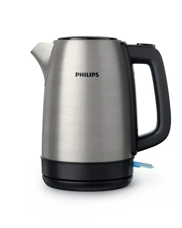 Philips Daily Collection Bollitore in metallo da 1,7 l con spia e coperchio a molla Offerta Del Giorno