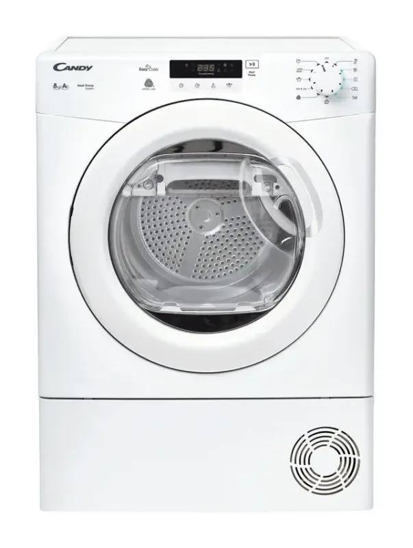 Nuova Collezione Candy SLH D813A2-S asciugatrice Libera installazione Caricamento frontale 8 kg A++ Bianco