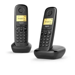 Gigaset A170 Duo Telefono analogico/DECT Identificatore di chiamata Nero Professionale