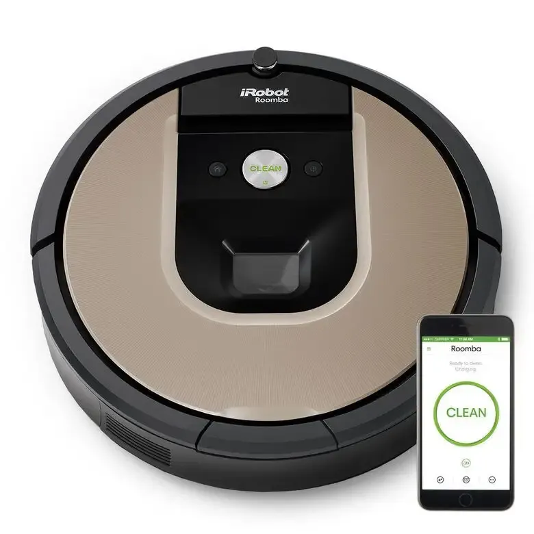 Offerta Limitata iRobot Roomba 966 aspirapolvere robot 0,6 L Senza sacchetto Nero, Argento