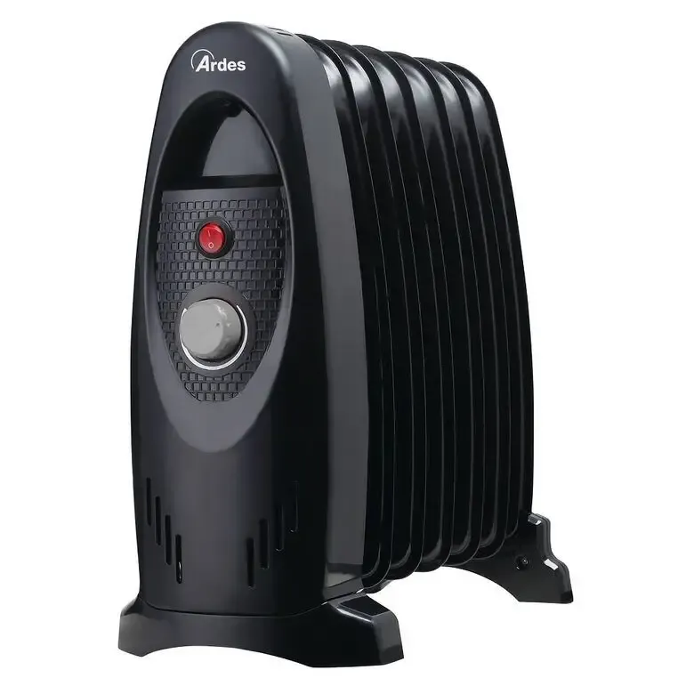 Ardes AR4R07M stufetta elettrica Interno Nero 600 W Riscaldatore ambiente elettrico a olio Saldi
