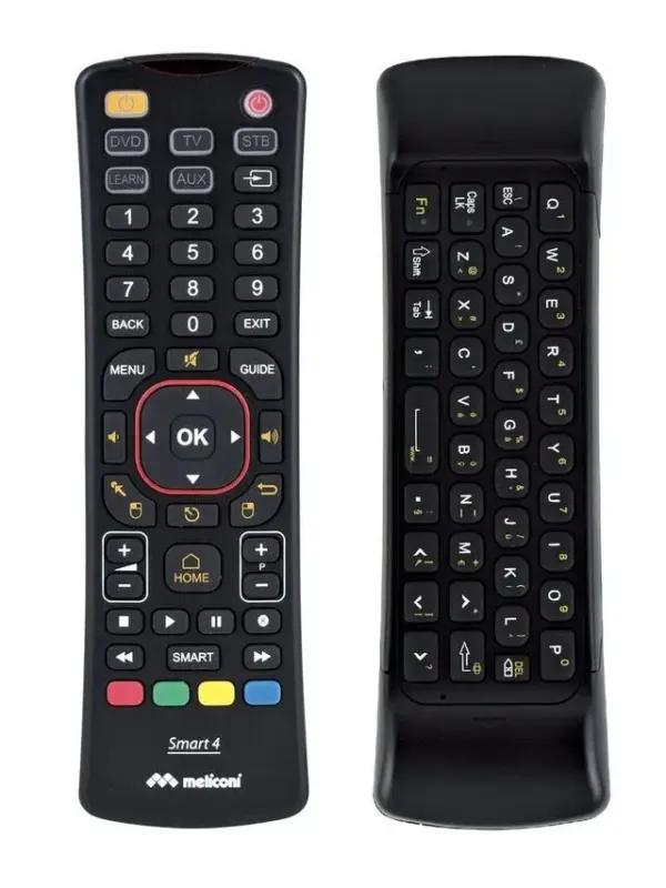 Meliconi Smart 4 telecomando RF Wireless TV, Sintonizzatore TV Pulsanti Saldi