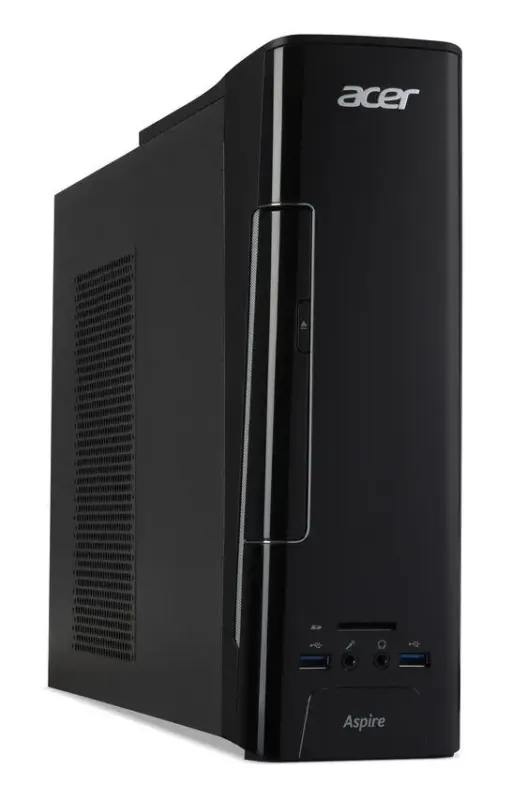 Acer Aspire XC-730 DDR3L-SDRAM J3355 Tower Intel® Celeron® 4 GB 1000 GB HDD Windows 10 Home PC Nero Professionale