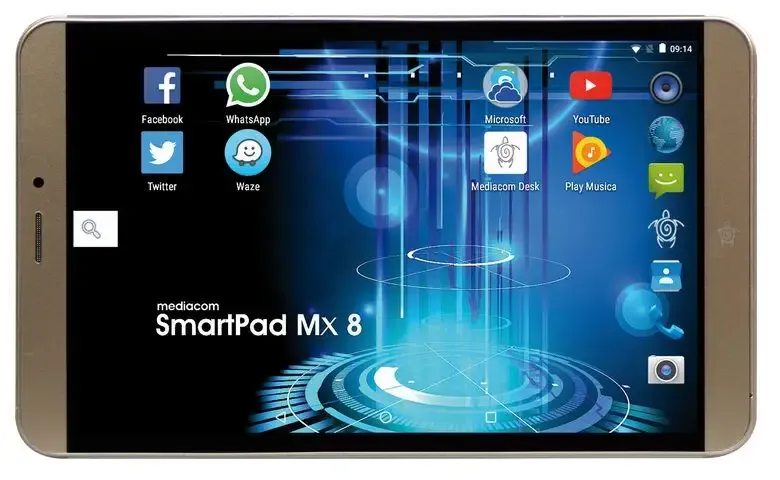 Mediacom SmartPad Mx 8 4G LTE 16 GB 20,3 cm (8") Mediatek 1 GB Wi-Fi 4 (802.11n) Android 6.0 Oro Ultima Occasione