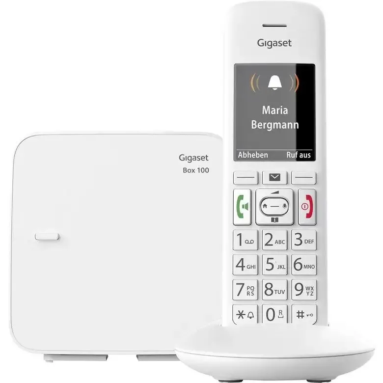 Gigaset E370 Telefono DECT Identificatore di chiamata Bianco Economico