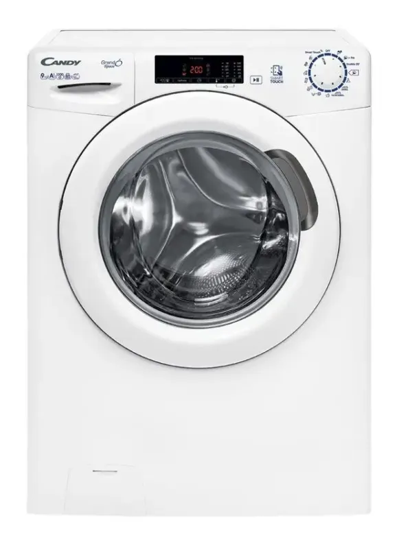 Candy HGS 129TH3/1-S lavatrice Caricamento frontale 9 kg 1200 Giri/min Bianco Ultimissimo Modello