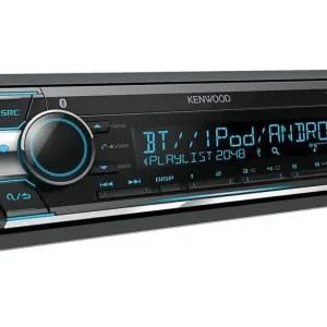Kenwood Electronics KDC-X5200BT Ricevitore multimediale per auto Nero Bluetooth Pagamento Sicuro