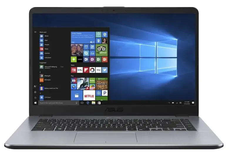 ASUS S505BP-BR078T Computer portatile 39,6 cm (15.6") HD 7th Generation AMD A9-Series APUs 12 GB DDR4-SDRAM 1000 GB HDD AMD Radeon R5 M240 Wi-Fi 5 (802.11ac) Windows 10 Home Nero, Grigio Nuova Collezione