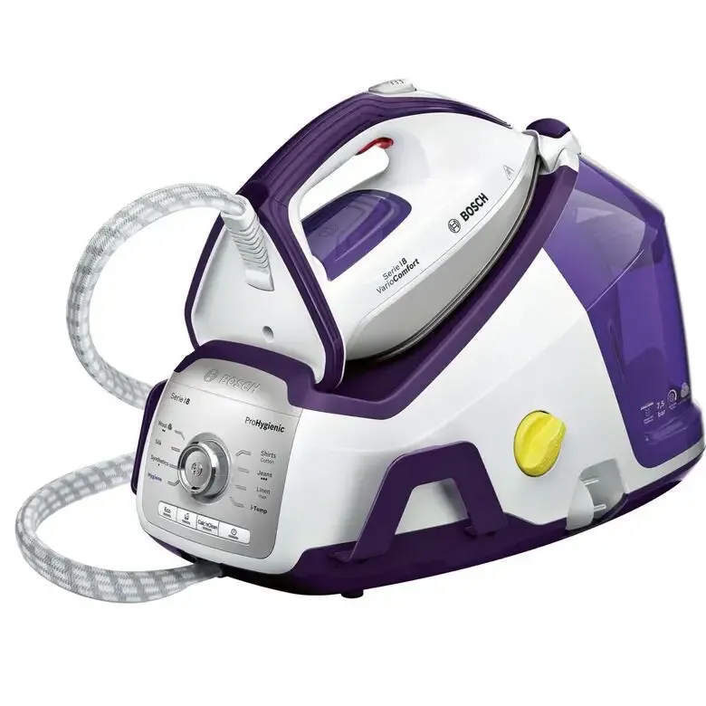 Bosch Serie 8 TDS8080 ferro da stiro a caldaia 2400 W 1,8 L Ceranium Glissée Pro Porpora, Bianco Vendita Finale