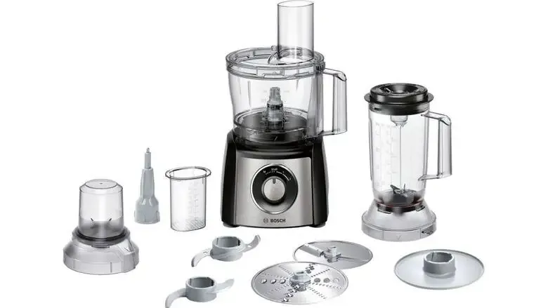 Compra Adesso Bosch MCM3501M robot da cucina 800 W 2,3 L Nero, Acciaio inossidabile