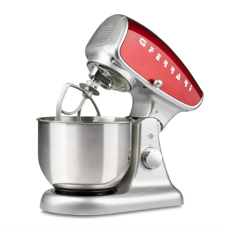 Ultima Occasione G3 Ferrari Pastaio Deluxe Sbattitore con base 1200 W Rosso, Argento