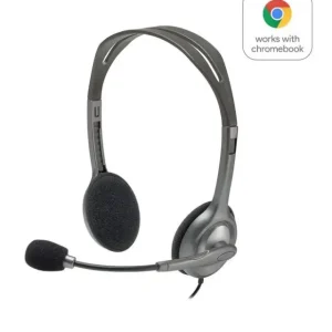 Logitech H111 Stereo Headset Auricolare Cablato A Padiglione Ufficio Grigio Subito Disponibile