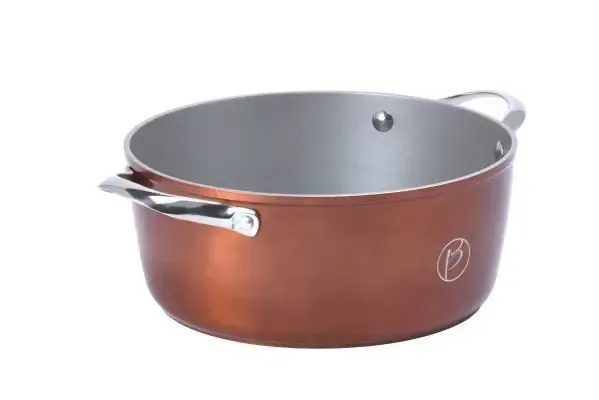 BIALETTI* PENTOLA IN TITAN SILVER 28CM Spedizione Espresso