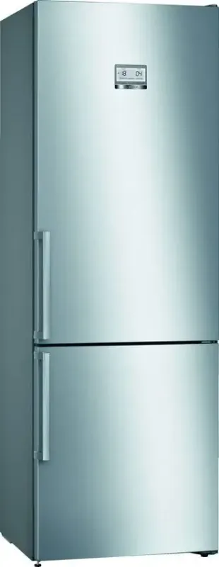 Spedizione Espresso Bosch Serie 6 KGN49AIDP frigorifero con congelatore Libera installazione 438 L D Acciaio inossidabile