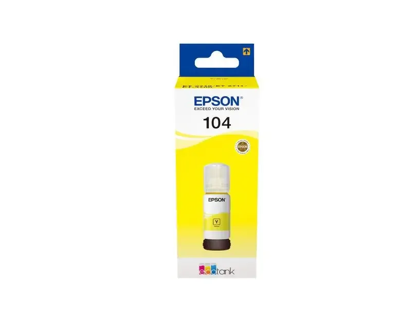 Epson 104 EcoTank Yellow ink bottle Prezzo Basso