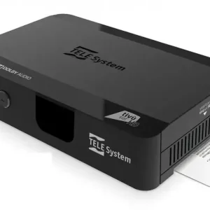 Subito Disponibile TELE System TS9018HEVC Cavo, Ethernet (RJ-45) Full HD Nero