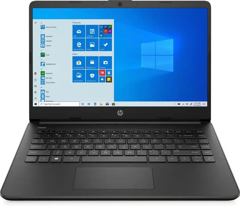 Ultima Occasione HP 14s-fq0009nl Computer portatile 35,6 cm (14") HD AMD Athlon 4 GB DDR4-SDRAM 256 GB SSD Wi-Fi 5 (802.11ac) Windows 10 Home S Nero