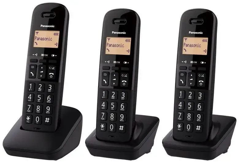 Promozione Panasonic KX-TGB613 Telefono DECT Identificatore di chiamata Nero