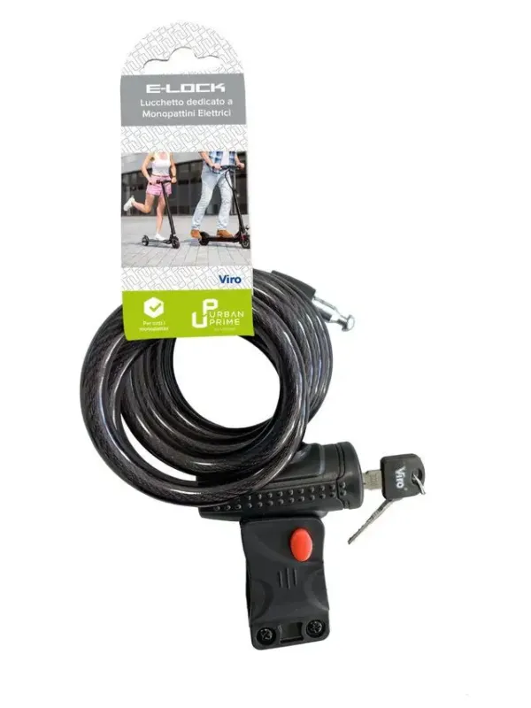 Ordina Subito Urban Prime UP-MON-LCK antifurto per bicicletta Nero