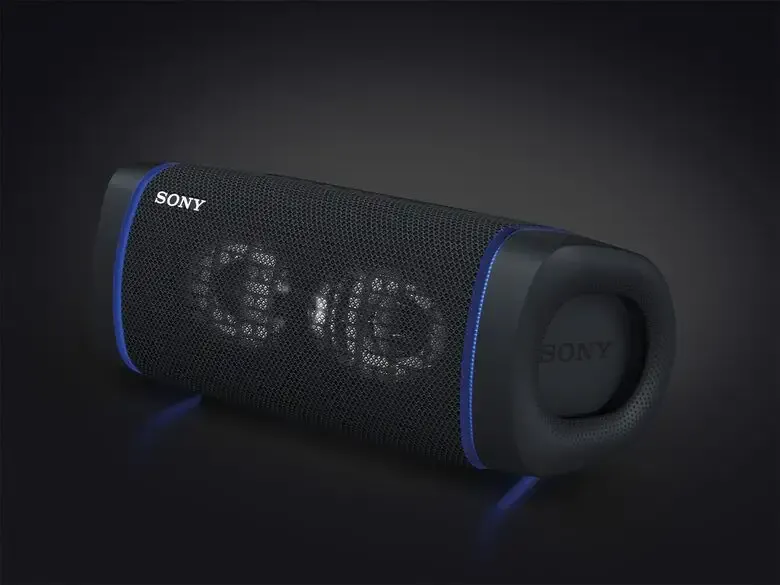Solo Oggi Sony SRS XB33 - Speaker bluetooth waterproof, cassa portatile con autonomia fino a 24 ore e effetti luminosi (Nero)