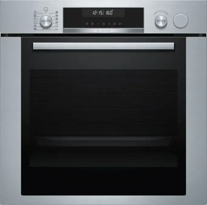 Bosch Serie 6 HRA318BS1 Forno a Incasso a vapore Media Acciaio inossidabile Pulsanti, Manopola Quantità Limitata