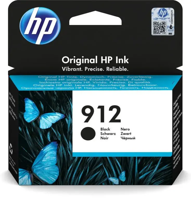 HP Cartuccia di inchiostro nero originale 912 Direttamente Dal Produttore