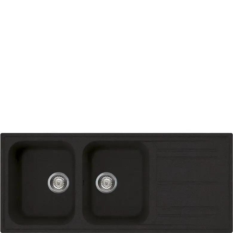 Smeg LZ116A2 lavello Lavello ad incasso Rettangolare Spedizione Espresso