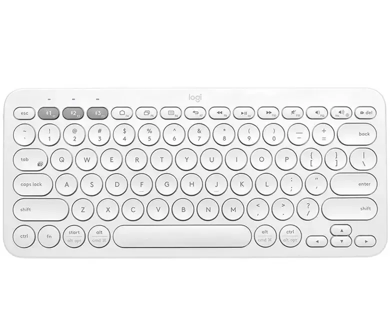 Spedizione Espresso Logitech K380 Multi-Device tastiera Bluetooth QWERTY Italiano Bianco