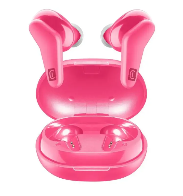 Compra Adesso Cellularline HARK Auricolari Bluetooth® stereo senza fili con custodia di ricarica Rosa