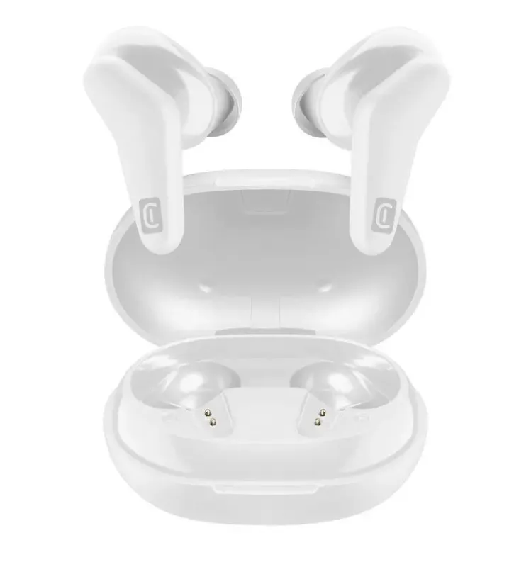 Offerta Cellularline HARK Auricolari Bluetooth® stereo senza fili con custodia di ricarica Bianco
