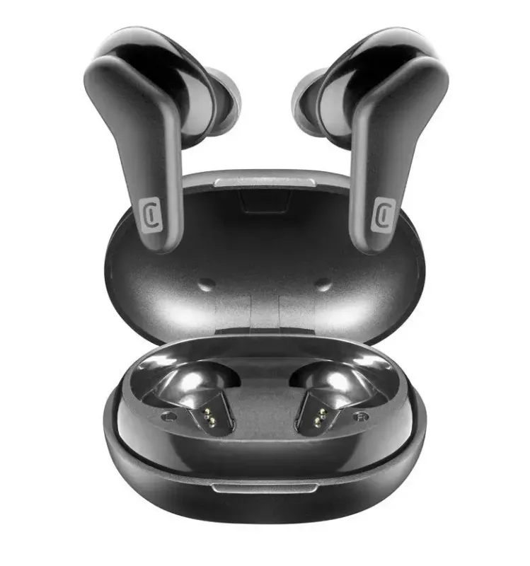 Cellularline HARK Auricolari Bluetooth® stereo senza fili con custodia di ricarica Nero Direttamente Dal Produttore