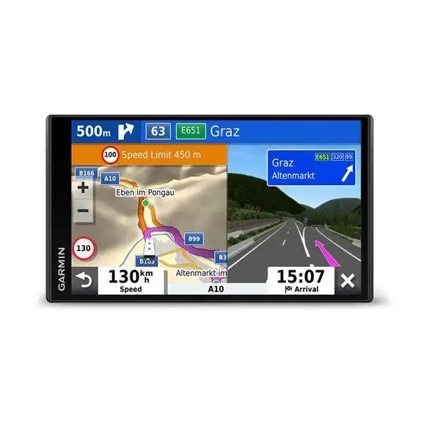 Professionale Garmin Camper 780 navigatore Portatile 17,6 cm (6.95") TFT Touch screen 239,6 g Nero