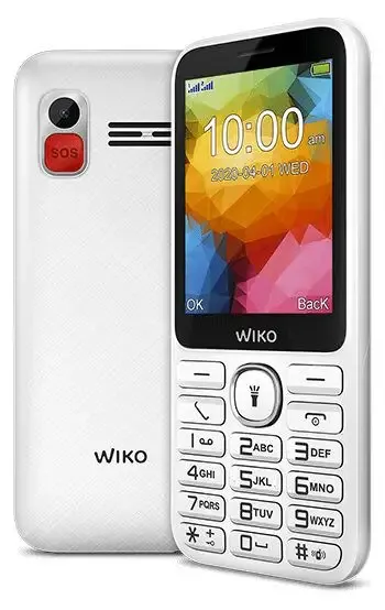 Wiko F200 5,84 cm (2.3") 96 g Bianco Telefono cellulare basico Promozione