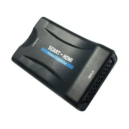 GBC Convertitore AV SCART / HDMI Convertitore video attivo 1080 x 720 Pixel Spedito Oggi