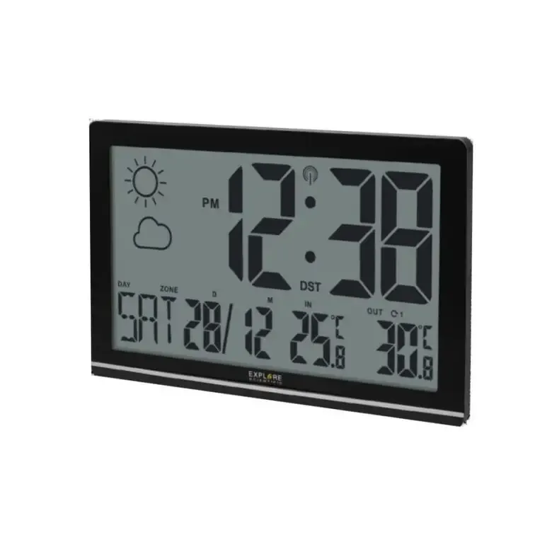 Explore Scientific RDC-8001 stazione meteorologica digitale Nero LCD Batteria Offerta Limitata