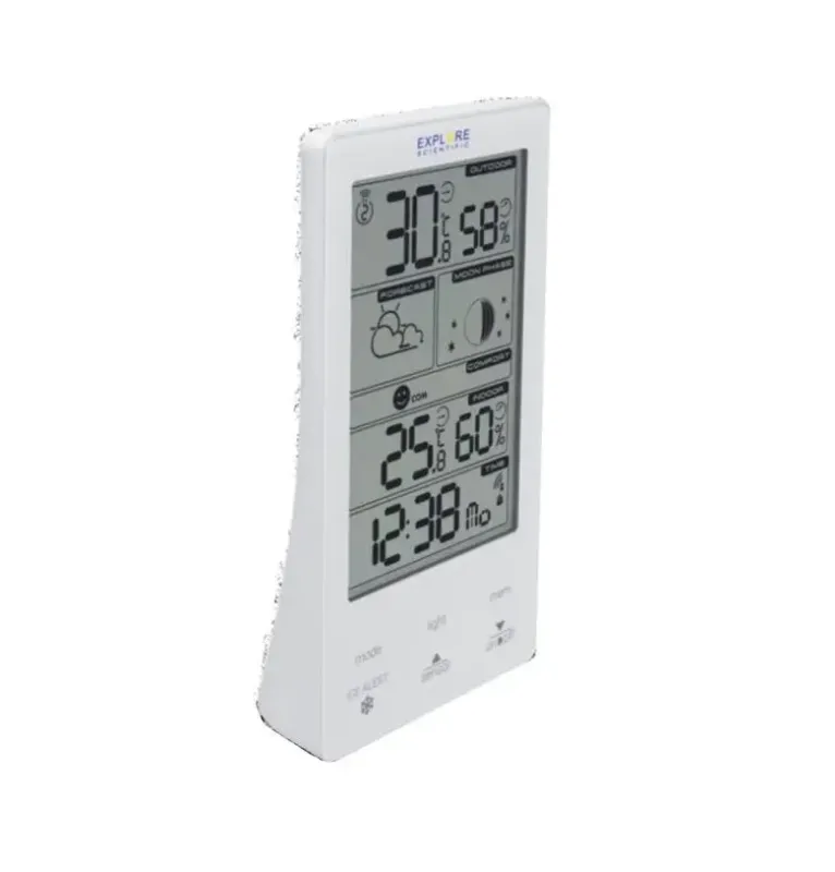 Explore Scientific WSH-4009 stazione meteorologica digitale Bianco AC Ultima Occasione