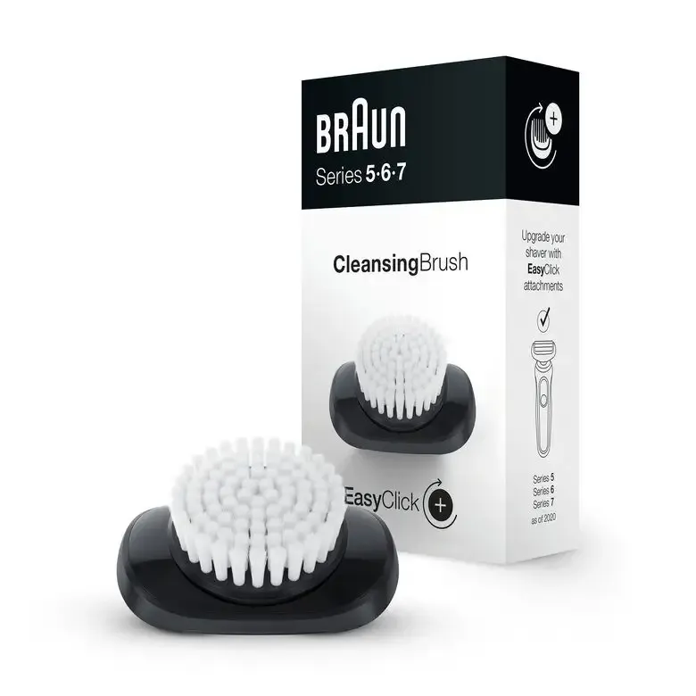 Bestseller Braun EasyClick Accessorio Spazzola Per La Pulizia Per Rasoio Elettrico Series 5, 6 E 7 (Nuova Generazione)