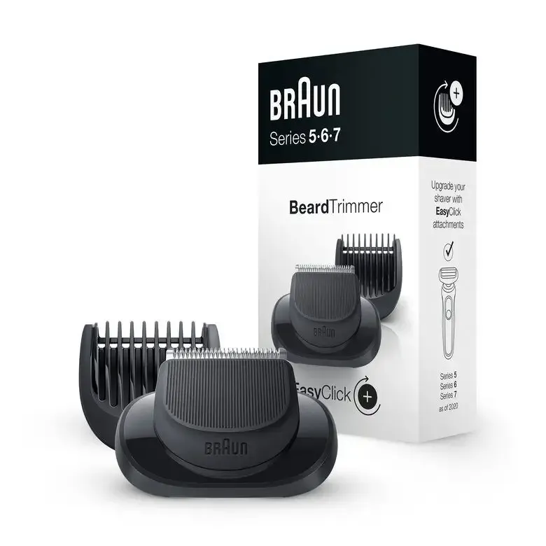 Braun EasyClick Accessorio Regolabarba Per Rasoio Elettrico Series 5, 6 E 7 (Nuova Generazione) Nuovo Arrivo