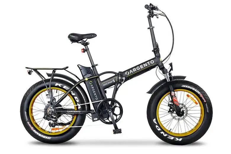 Affare Argento Bike Mini Max-S Nero, Grigio, Giallo Alluminio 50,8 cm (20") 25 kg