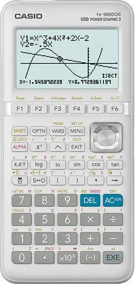 Affare Casio FX-9860GIII calcolatrice Tasca Calcolatrice grafica Bianco