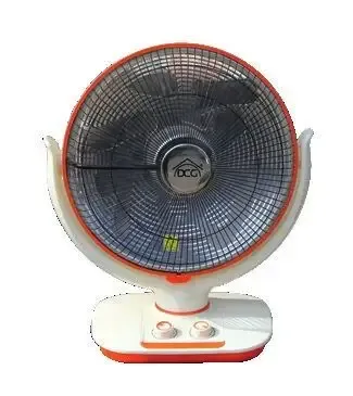 Di Tendenza DCG Eltronic SA9660N stufetta elettrica Interno Arancione, Bianco 900 W Riscaldatore ambiente elettrico con ventilatore