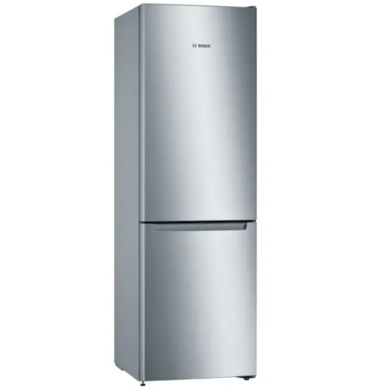 Bosch Serie 2 KGN36NLEA frigorifero con congelatore Libera installazione 305 L E Acciaio inossidabile Professionale