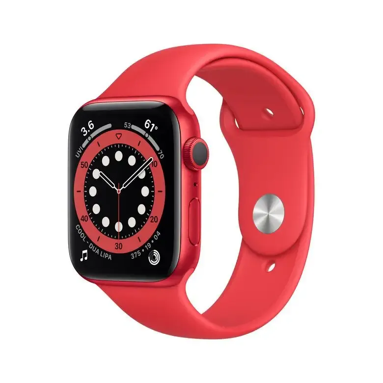 Reso Gratuito Apple Watch Serie 6 GPS, 44mm in alluminio PRODUCT(RED) con cinturino Sport PRODUCT(RED)