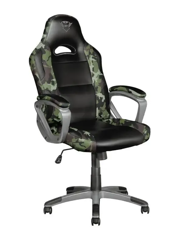 Trust GXT 705C Ryon Sedia per gaming universale Seduta imbottita Nero, Mimetico Più Venduto