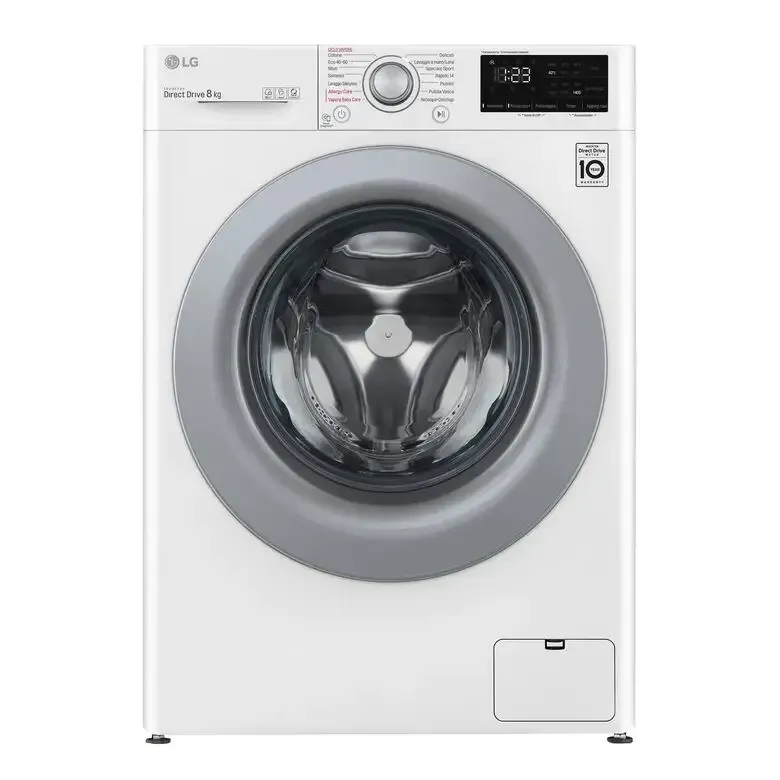 Ordina Subito LG F4WV308S4E Lavatrice Intelligente AIDD 8kg Vapore 1400 Giri/min Carica frontale Classe C